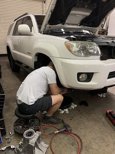 Front end work on a 4Runner